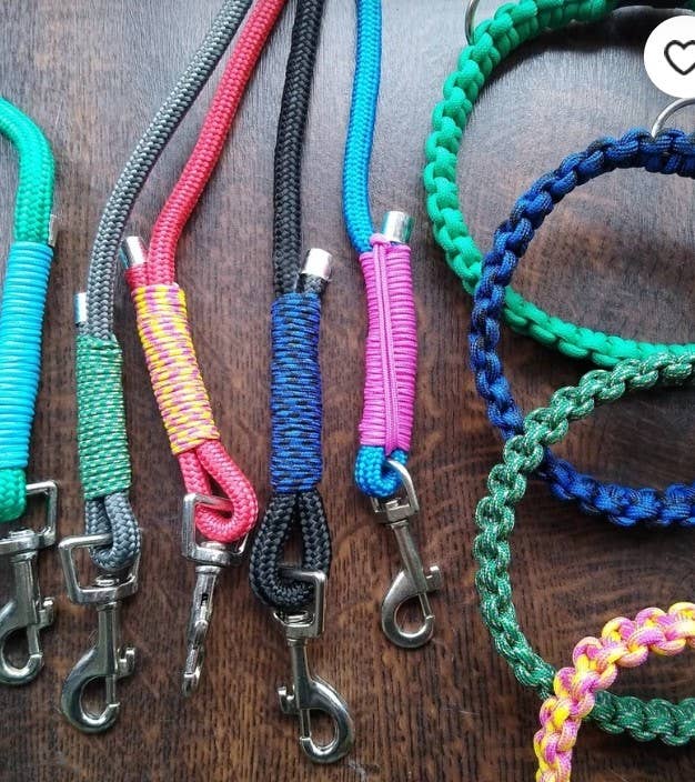 Dog Rope Lead Assorted Colours