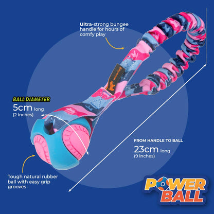 Pocket PowerBall Bungee Tug | Fetch Dog Toys