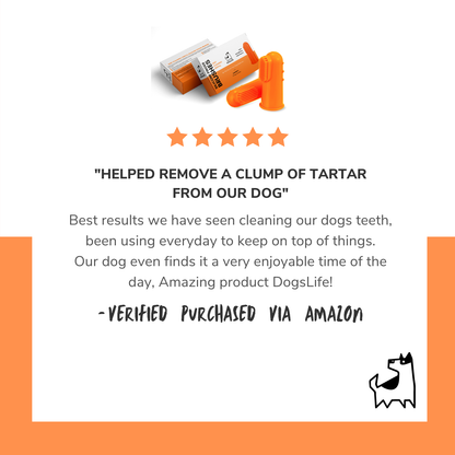 Dog Silicone Finger Toothbrushes