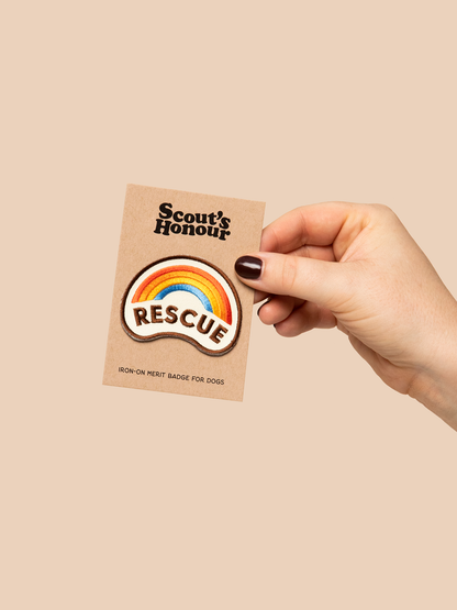 Rescue iron-on patch
