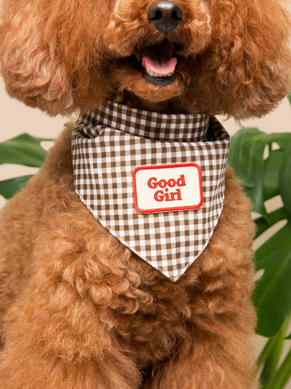 Good Girl iron-on patch