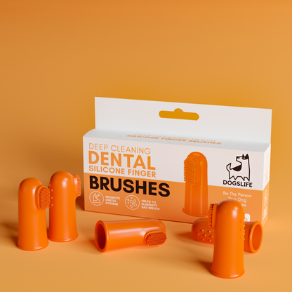 Dog Silicone Finger Toothbrushes