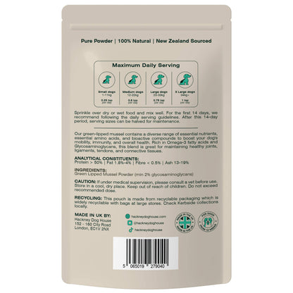 Green Lipped Mussel Powder for Dogs