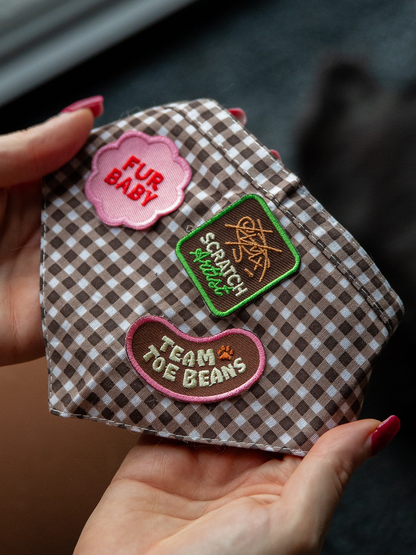 Fur Baby iron-on patch