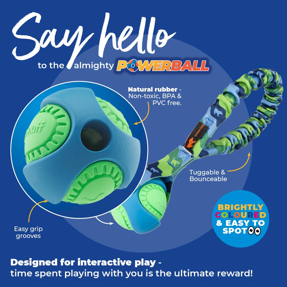 Pocket PowerBall Bungee Tug | Fetch Dog Toys