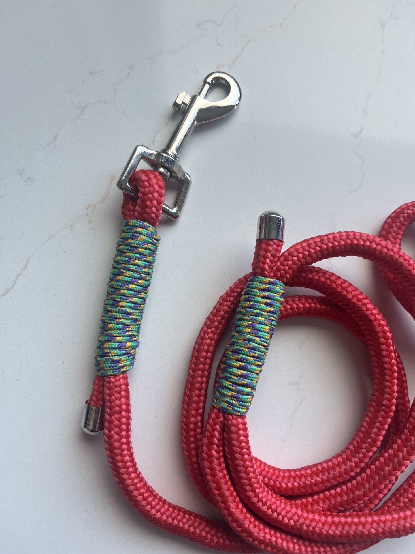 Dog Rope Lead Assorted Colours